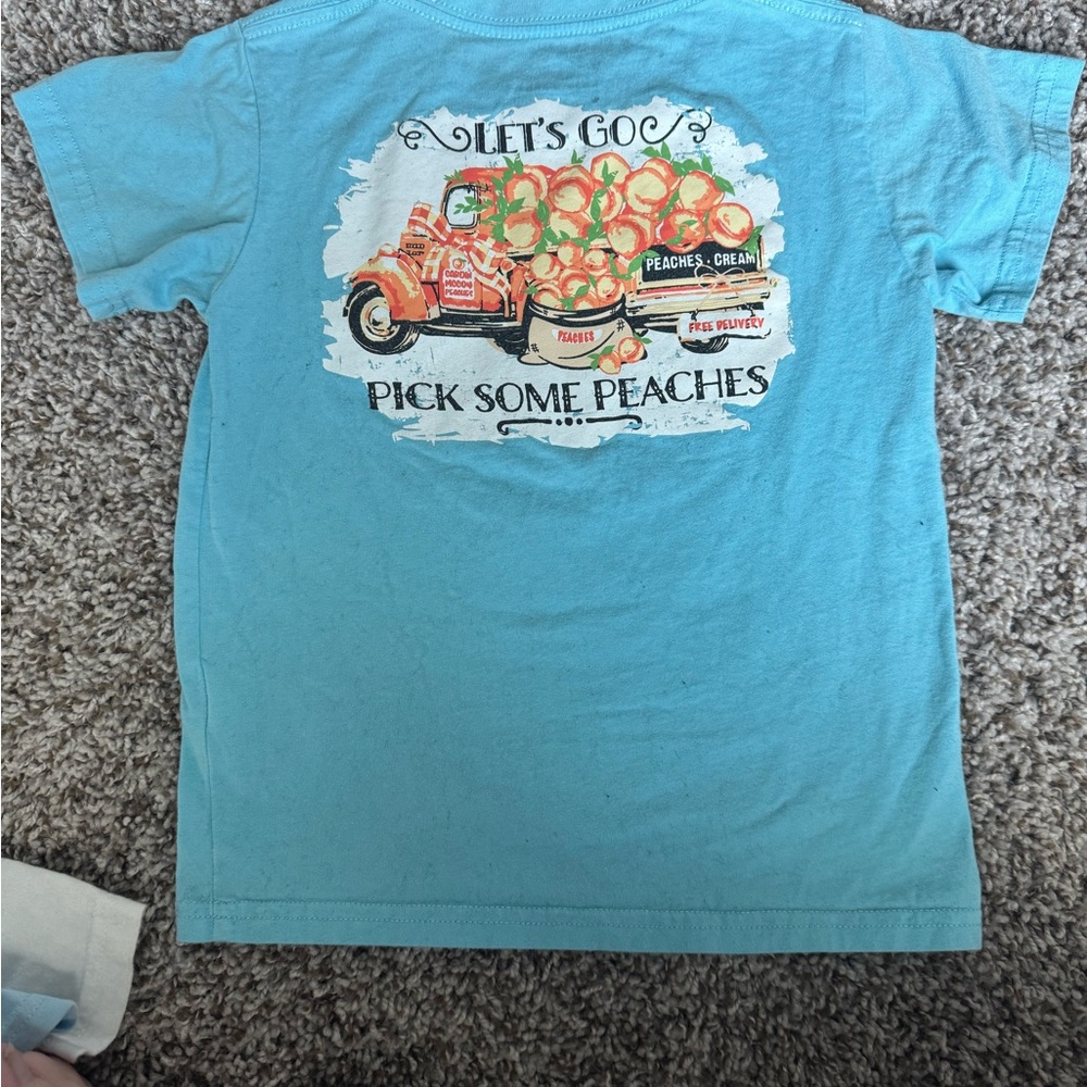 Kids Blue Graphic Tee
